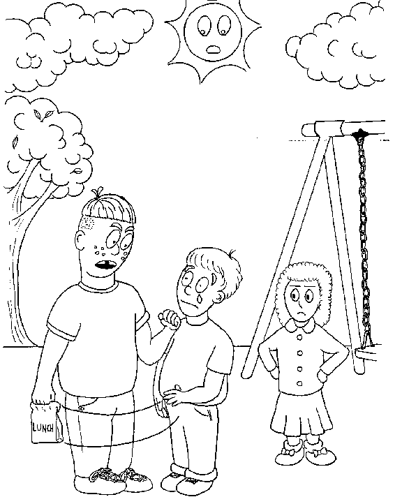 The Love & Safety Club Coloring Pages